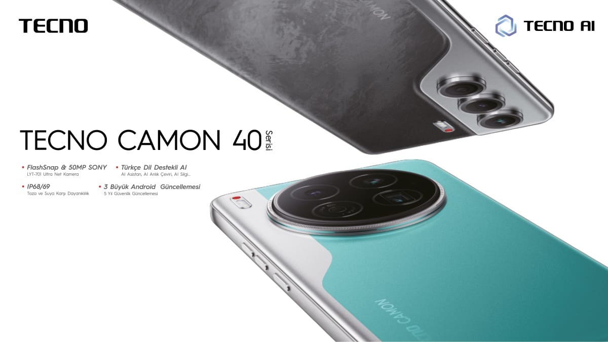Fotoğraf Canavarı Geliyor: TECNO CAMON 40 Pro 5G, DXOMARK'tan Zirve Notuyla Türkiye'ye Geliyor!