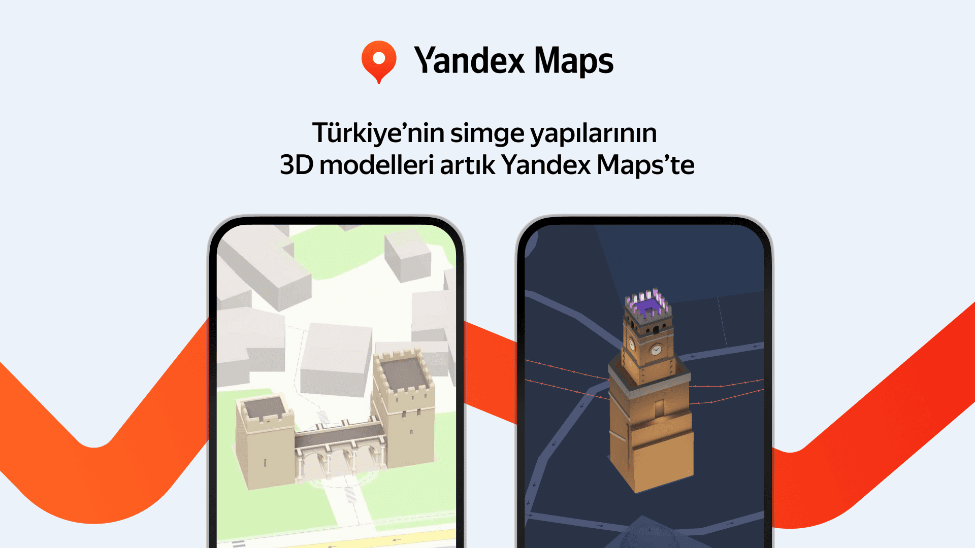 Yandex Mapsi Şehirlerdeki Simgesel Yapıları Artık 3 Boyutlu Gösteriyor