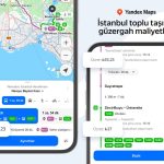 Yandex Türkiye, İstanbul Toplu Taşıma Ücretlerini Gerçek Zamanlı Gösteriyor
